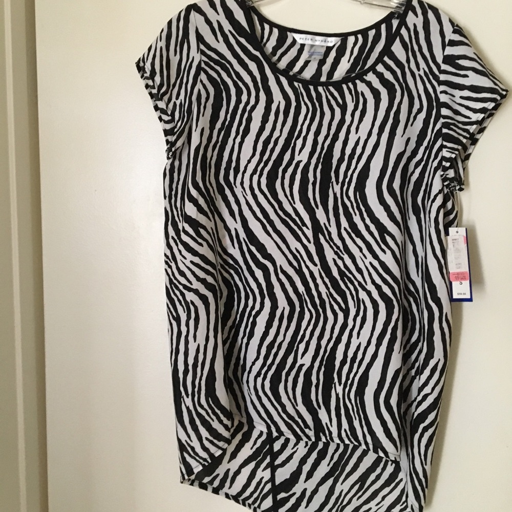 Peter Nygard HiLo Animal Print Tunic
